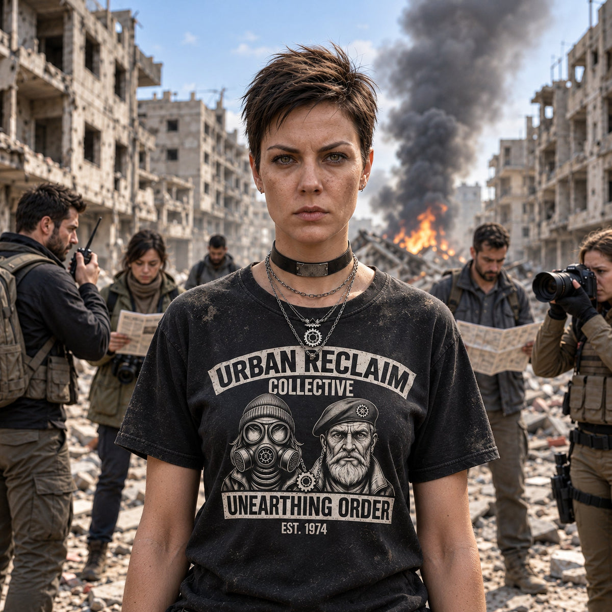 URBAN RECLAIM graphic tee, Convict Shirts custom lifestyle image
