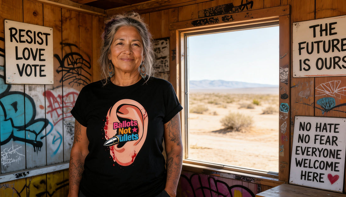 Unfiltered graphic tee design with a raw, blunt statement