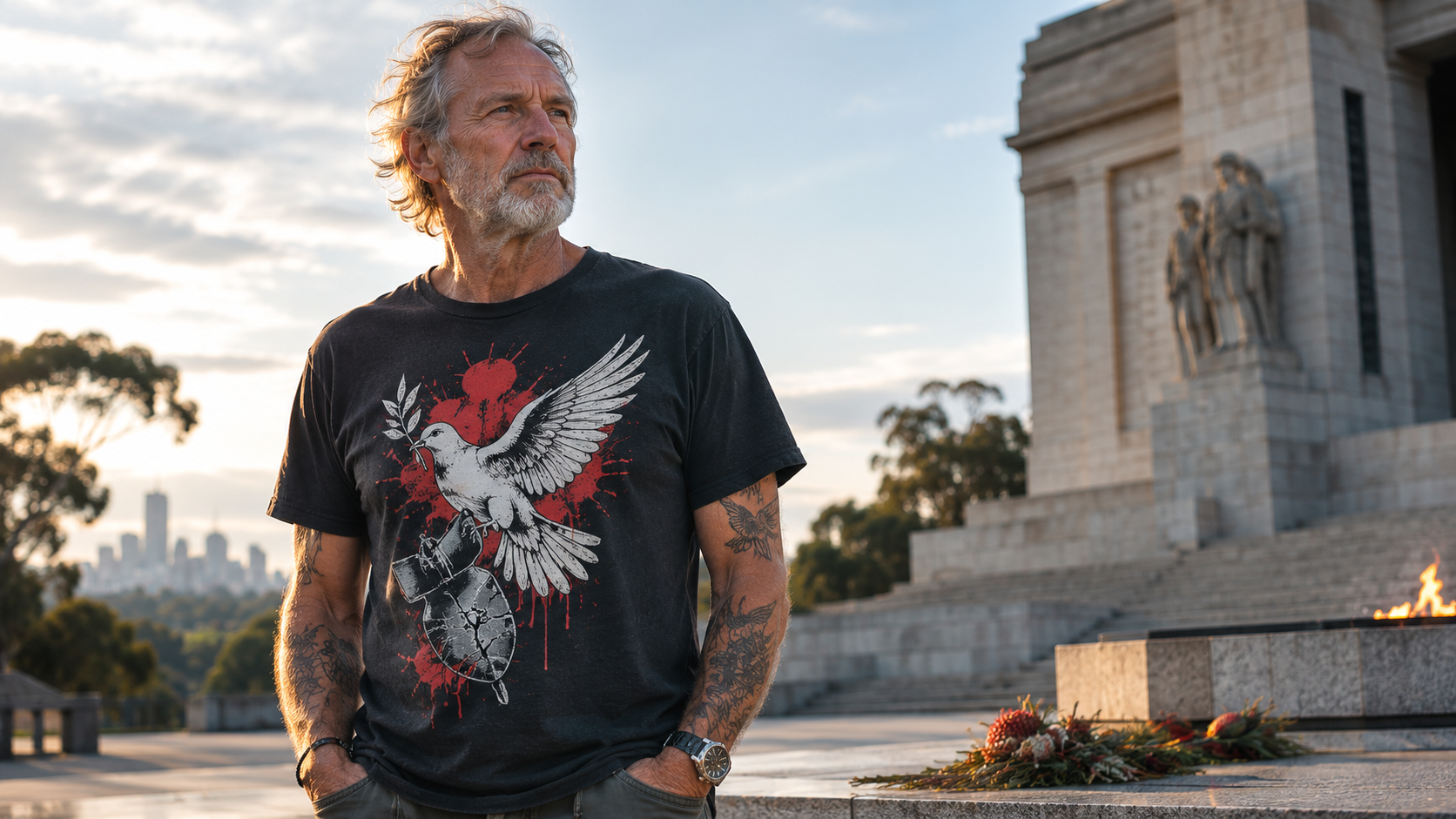 Antiwar graphic tees — Convict Shirts Australia